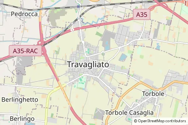 Karte Travagliato