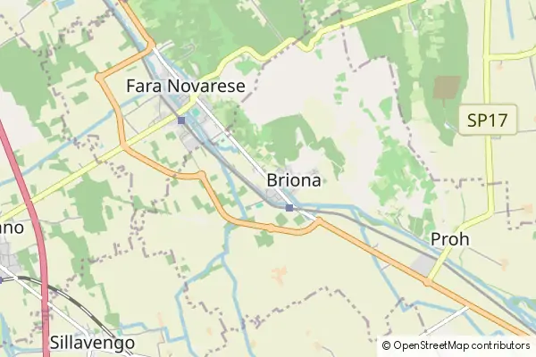 Karte Briona