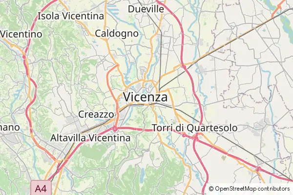 Karte Vicenza