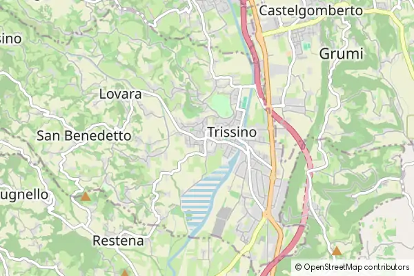 Karte Trissino