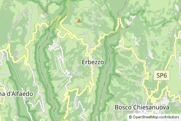 Karte Erbezzo