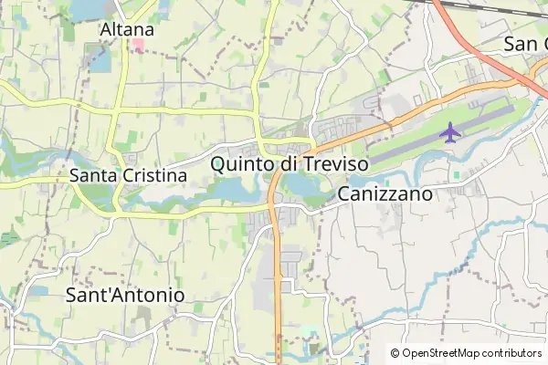 Karte Quinto di Treviso