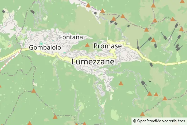 Karte Lumezzane