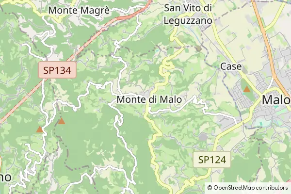 Karte Monte di Malo