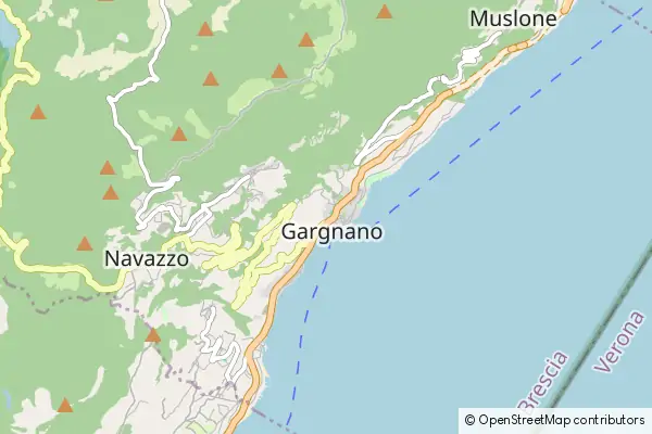 Karte Gargnano