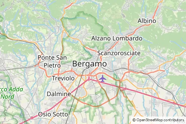 Karte Bergamo