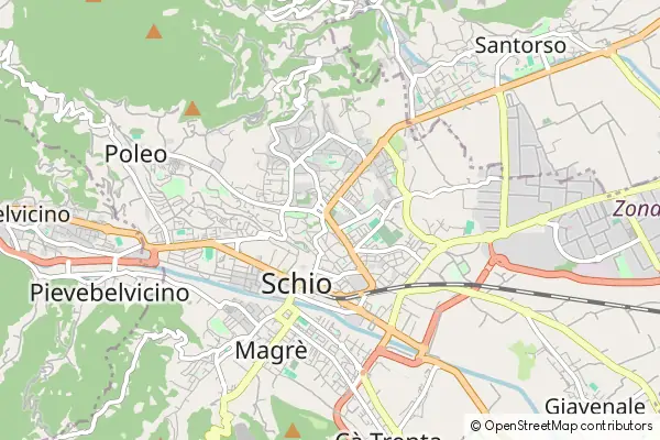 Karte Schio