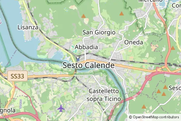 Karte Sesto Calende