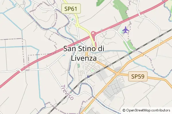 Karte San Stino di Livenza