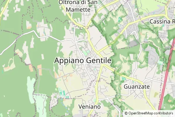 Karte Appiano Gentile