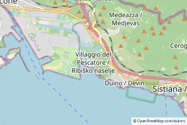 Karte Villaggio del Pescatore