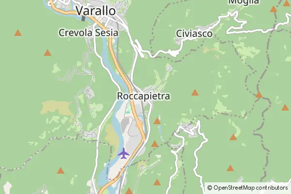 Karte Roccapietra