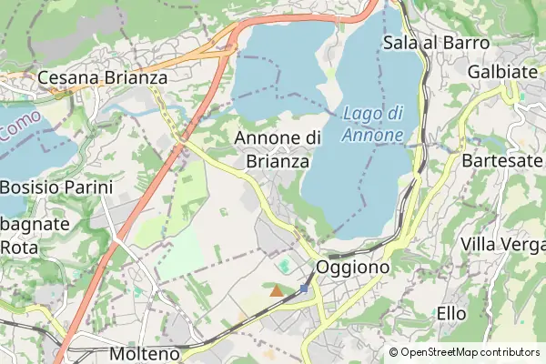 Karte Annone di Brianza