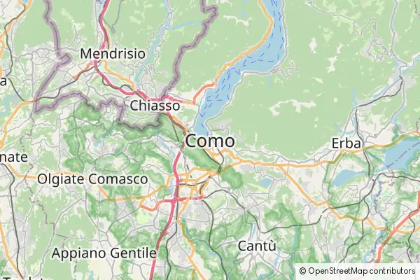 Karte Como