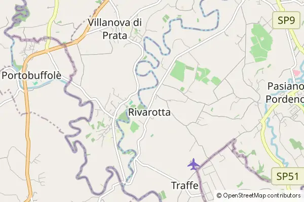 Karte Rivarotta di Pasiano