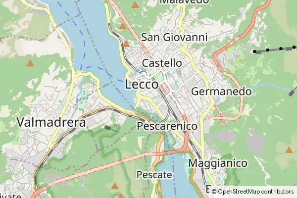 Karte Lecco