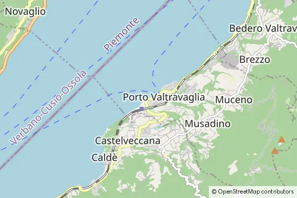 Karte Porto Valtravaglia