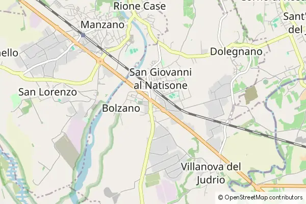 Karte: San Giovanni al Natisone • © OpenStreetMap contributors Karte San Giovanni al Natisone