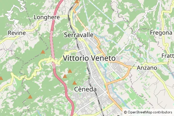 Karte Vittorio Veneto