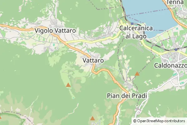 Karte Vattaro