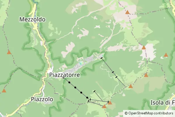 Karte Piazzatorre