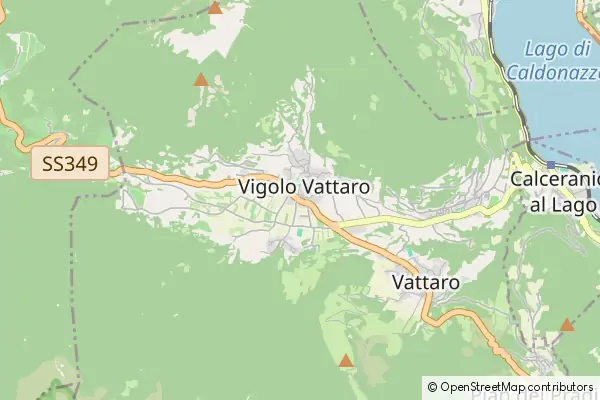 Karte Vigolo Vattaro