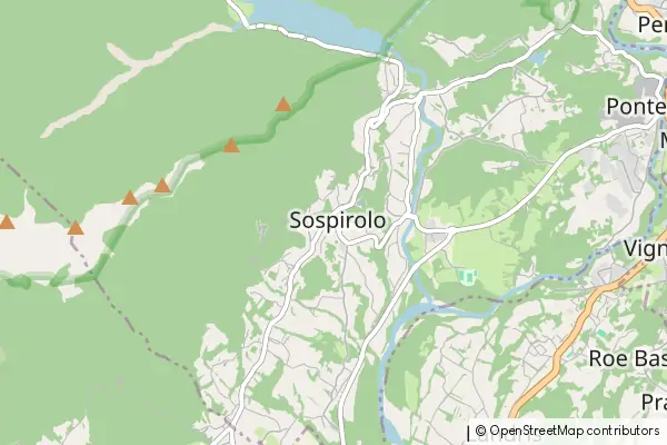 Karte Sospirolo