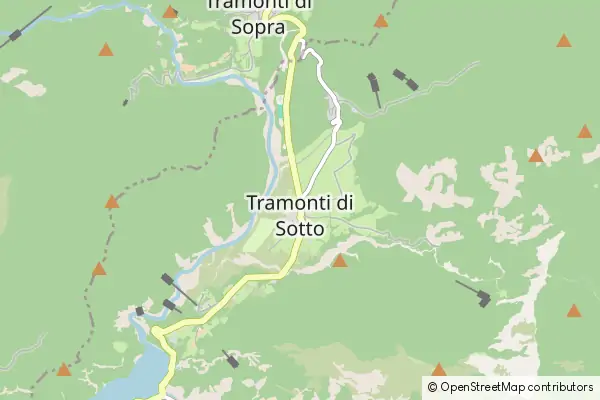 Karte Tramonti di Sotto