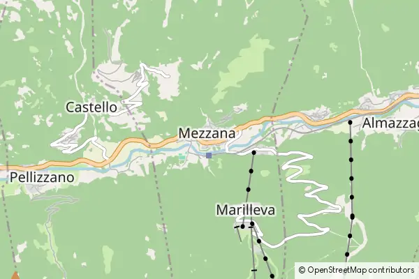 Karte Mezzana