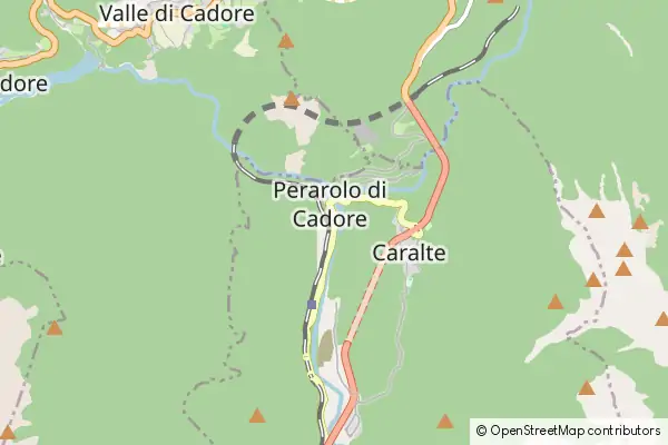 Karte Perarolo di Cadore