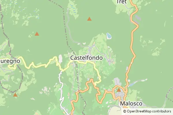 Karte Castelfondo