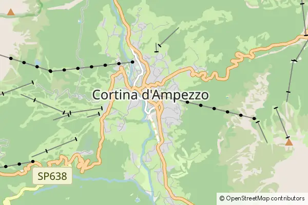 Karte Cortina d’Ampezzo