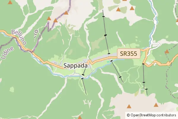 Karte Sappada