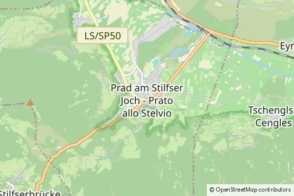 Karte Prad am Stilfserjoch