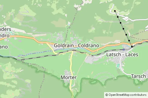 Karte Goldrain