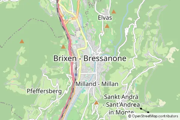 Karte Brixen