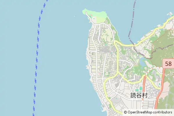 Karte Okinawa City