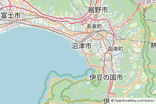 Karte Numazu