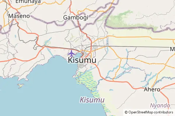 Karte Kisumu