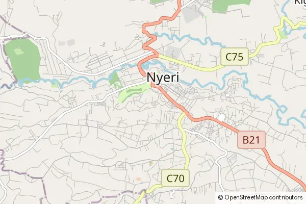 Karte Nyeri