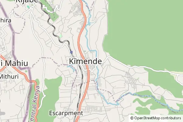 Karte: Kimende Town • © OpenStreetMap contributors Karte Kimende Town