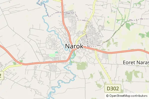 Karte Narok