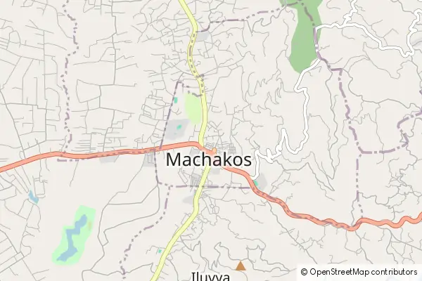 Karte Machakos