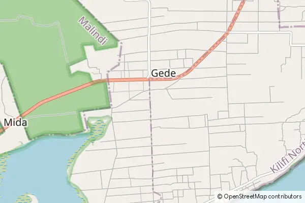 Karte: Gede • © OpenStreetMap contributors Karte Gede