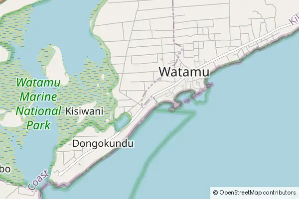 Karte Watamu