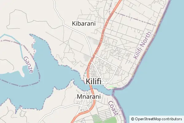 Karte Kilifi