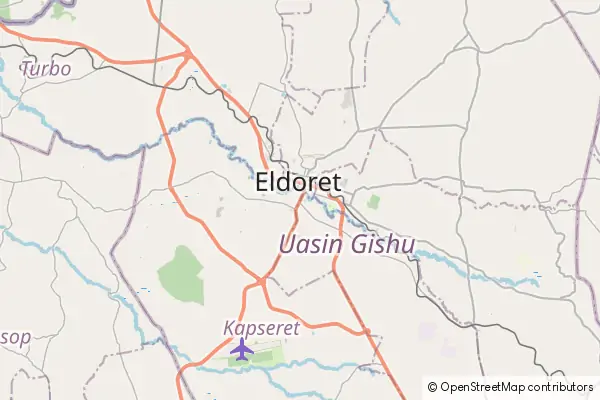 Karte Eldoret