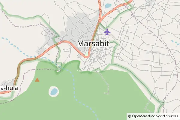 Karte: Marsabit • © OpenStreetMap contributors Karte Marsabit