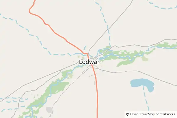 Karte Lodwar