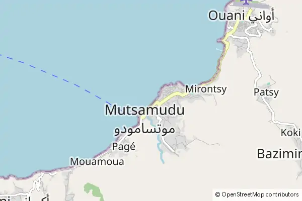 Karte Mutsamudu